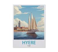 Jigsaw Puzzle 1000 Pieces，Hyères Var，Paper Children Toys Decompression Game（50x70cm）-GN97