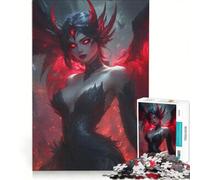 Jigsaw Puzzle 1000 Pieces Infernal Empress, Impossible Game, Fun Activities at Home, Artists' Collection, Fine Arts (50x75cm)
