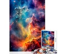 Jigsaw Puzzle 1000 Pieces Infinite Nebula Jigsaw for Teenagers Hand Speed Race for Birthday, Chrismas Unique Birthday And Gifts (50x75cm)