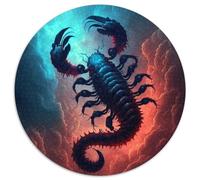 Jigsaw Puzzle 1000 Pieces Intense Cloud Scorpio Jigsaw Puzzles for Adults Brain Teaser Game for Teenagers, Perfect 67.5x67.5cm