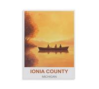 Jigsaw Puzzle 1000 Pieces，Ionia County Michigan，Wooden Children Toys Decompression Game（75x50cm）-HI78
