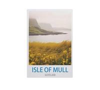 Jigsaw Puzzle 1000 Pieces，Isle of Mull Scotland，paper Children Toys Decompression Game（38x52cm）-FZ59
