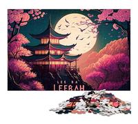 Jigsaw Puzzle 1000 Pieces Japanese Temple Difficult Puzzles for Adults Challenging Brain Teaser for Teenagers, Family Game Night Fun 50x75CM/19.68x29.52inch