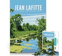 Jigsaw Puzzle 1000 Pieces Jean Lafitte Nat Hist Park Accurate Joint Fun Mind Exercise Toy Peace Time Play Christmas Art Piece (50x75cm)