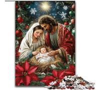 Jigsaw Puzzle 1000 Pieces Jesus Is Coming Challenging Puzzles 50X75CM Perfect for Family Fun on Christmas, Thanksgiving, Birthdays & Easter