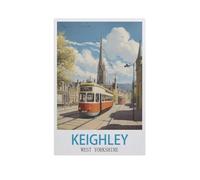 Jigsaw Puzzle 1000 Pieces，Keighley West Yorkshire，Paper Adult Toys Decompression Game（38x26cm）-GK82