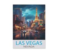 Jigsaw Puzzle 1000 Pieces,Las Vegas Nevada,Large Family Puzzle Game Artwork for Adults Teens(38x26cm)-FJ74