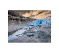 Jigsaw Puzzle 1000 Pieces ,Longing for Norway - Nigardsbreen is just one of countless glaciers,Teens Boys Girls Puzzles Difficult Challenging Puzzle for Party Games Kids Family Friends(38x26cm)-AS49