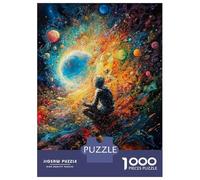 Jigsaw Puzzle 1000 Pieces Lost In The Expanse Jigsaws for Adults Brain Teaser Game Improve Memory Deal As Gifts for The Whole Family 52x38cm/1000pcs