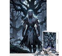 Jigsaw Puzzle 1000 Pieces Lunar Elf Sentinel of The Ancient Grove Anti-Stress Toys Great Gift for Games Impossible Game Train Your Brain And Hands size 50x75cm
