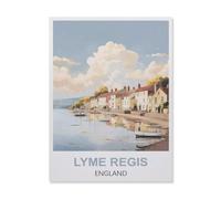 Jigsaw Puzzle 1000 Pieces，Lyme Regis England，Adult Puzzle Kids Puzzle Paper Puzzle Toy DIY Kit Home Decor（50x70cm）-ES5