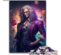 Jigsaw Puzzle 1000 Pieces Mad Doctor Made of Wood, Idea, Humorous Artwork, Detailed Artwork 50x75cm for Birthday Holiday Christmas