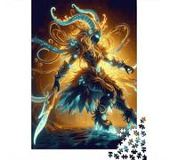 Jigsaw Puzzle 1000 Pieces Majestic Guardian Square Puzzles for Adults And Wooden Puzzles Home Decoration Puzzle Toys 1000pcs (75x50cm)