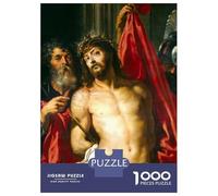 Jigsaw Puzzle 1000 Pieces Man of Sorrows by Rubens Jigsaws for Adults Brain Teaser Game Improve Memory Deal As Gifts for The Whole Family 70x50cm/1000pcs