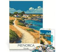 jigsaw puzzle 1000 pieces Menorca Island Paradise | But Fun And Humorous learning educational for is ideal as a gift 38x26cm