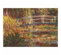 Jigsaw Puzzle - 1000 Pieces - Monet : Japanese Foot-Bridge