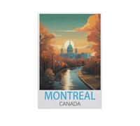 Jigsaw Puzzle 1000 Pieces，Montreal Canada，Paper Adult Toys Decompression Game（38x26cm）-FT82