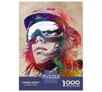 Jigsaw Puzzle 1000 Pieces Mountaineer Sport Art Jigsaws for Adults Brain Teaser Game Improve Memory Deal As Gifts for The Whole Family 38x26cm/1000pcs