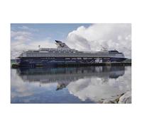 Jigsaw Puzzle 1000 Pieces，My Ship 1, Passengers 1924, Length 262 m, Width 32 m, 21.5 Knots，Adult Puzzle Kids Puzzle Paper Puzzle Toy DIY Kit Home Decor（38x26cm）-Z5