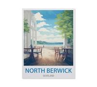 Jigsaw Puzzle 1000 Pieces,North Berwick Scotland,Paper Adult Toys Decompression Game(50x70cm)-DZ21