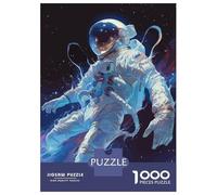 Jigsaw Puzzle 1000 Pieces Painting Fantasy Astronaut Jigsaws for Adults Brain Teaser Game Improve Memory Deal As Gifts for The Whole Family 38x26cm/1000pcs