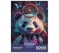 Jigsaw Puzzle 1000 Pieces Panda Dreamcatcher Magic Puzzles for Adults Toy Wall Decor Hand Speed Race Deal As Gifts for The Whole Family 70x50cm/1000pcs