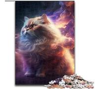 Jigsaw Puzzle 1000 Pieces Persian Cat Nebula 1000 Piece Jigsaw Puzzles for Adults Christmas Halloween Mother's Day New Year Easter Gift (Szie 50x75 cm)