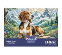 Jigsaw Puzzle 1000 Pieces Petit Basset Griffon Vendéen Jigsaw 70x50cm/1000pcs Gift For Kids Stress Reliever Family Game DIY Cardboard