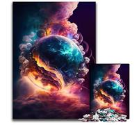 Jigsaw Puzzle 1000 Pieces Planet Explosion Puzzles for Adults Family Interactive Game, Craft Gift with Colorful Artwork 50x75CM/19.68x29.52inch