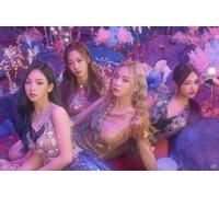 Jigsaw Puzzle 1000 Pieces Poster Of A Female Singing Group Black And Pink Colorful Ability Game For The Whole Family Adult 26x38cmJ071