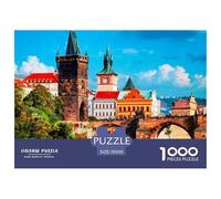 Jigsaw Puzzle 1000 Pieces Prague Castle Puzzles 70x50cm/1000pcs Toy for Adults And Kids Stress Reliever Family Game DIY Cardboard