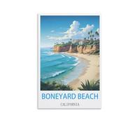 Jigsaw Puzzle 1000 Pieces Puzzles for Adults,Boneyard Beach Californias Challenging Puzzles Hard Puzzle for Family Decorations 70x50cm