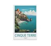 Jigsaw Puzzle 1000 Pieces Puzzles for Adults Cinque Terre Italy Lakes Landscape Challenging Puzzles Hard Puzzle for Family Decorations 38x52cm