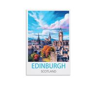 Jigsaw Puzzle 1000 Pieces Puzzles for Adults，Edinburgh Scotland Challenging Puzzles Hard Puzzle for Family Decorations 50x70cm