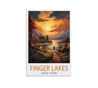 Jigsaw Puzzle 1000 Pieces Puzzles for Adults Finger Lakes 1000 Piece Puzzle Educational Games Home Decoration Puzzle 38x52cm
