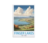 Jigsaw Puzzle 1000 Pieces Puzzles for Adults,Finger Lakes New Yorks 1000 Piece Puzzle Educational Games Home Decoration Puzzle 70x50cm