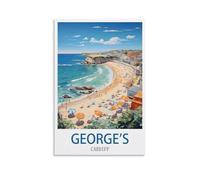Jigsaw Puzzle 1000 Pieces Puzzles for Adults George's Beach Cardiff 1000 Piece Puzzle Educational Games Home Decoration Puzzle 26x38cm
