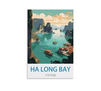 Jigsaw Puzzle 1000 Pieces Puzzles for Adults Ha Long Bay Vietnam Challenging Puzzles Hard Puzzle for Family Decorations 38x52cm