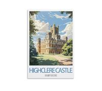 Jigsaw Puzzle 1000 Pieces Puzzles for Adults Highclere Castle Hampshires 1000 Piece Puzzle Educational Games Home Decoration Puzzle 38x52cm