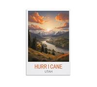 Jigsaw Puzzle 1000 Pieces Puzzles for Adults，Hurricane Utah Posters 1000 Piece Puzzle Educational Games Home Decoration Puzzle 52x38cm