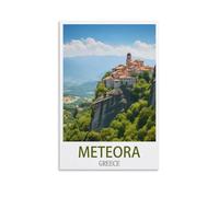 Jigsaw Puzzle 1000 Pieces Puzzles for Adults，Meteora Greece Posters Challenging Puzzles Hard Puzzle for Family Decorations 70x50cm