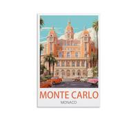 Jigsaw Puzzle 1000 Pieces Puzzles for Adults Monte Carlo Monaco Challenging Puzzles Hard Puzzle for Family Decorations 50x70cm