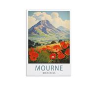Jigsaw Puzzle 1000 Pieces Puzzles for Adults Mourne Mountains 1000 Piece Puzzle Educational Games Home Decoration Puzzle 50x70cm