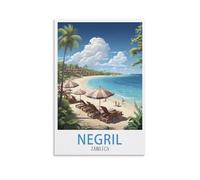 Jigsaw Puzzle 1000 Pieces Puzzles for Adults Negril Jamaica Challenging Puzzles Hard Puzzle for Family Decorations 50x70cm