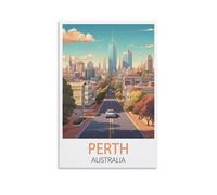 Jigsaw Puzzle 1000 Pieces Puzzles for Adults，Perth Australia 1000 Piece Puzzle Educational Games Home Decoration Puzzle 70x50cm