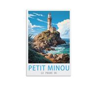 Jigsaw Puzzle 1000 Pieces Puzzles for Adults Petit Minou Le Phare Dus 1000 Piece Puzzle Educational Games Home Decoration Puzzle 38x52cm