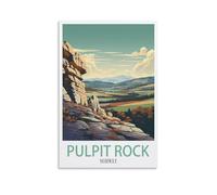 Jigsaw Puzzle 1000 Pieces Puzzles for Adults Pulpit Rock Norways Challenging Puzzles Hard Puzzle for Family Decorations 38x52CM