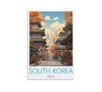 Jigsaw Puzzle 1000 Pieces Puzzles for Adults South Korea Seoul Posters Challenging Puzzles Hard Puzzle for Family Decorations 50x70CM