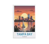 Jigsaw Puzzle 1000 Pieces Puzzles for Adults Tampa Bay Florida Challenging Puzzles Hard Puzzle for Family Decorations 50x70cm