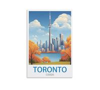 Jigsaw Puzzle 1000 Pieces Puzzles for Adults,Toronto Canada 1000 Piece Puzzle Educational Games Home Decoration Puzzle 38x26cm